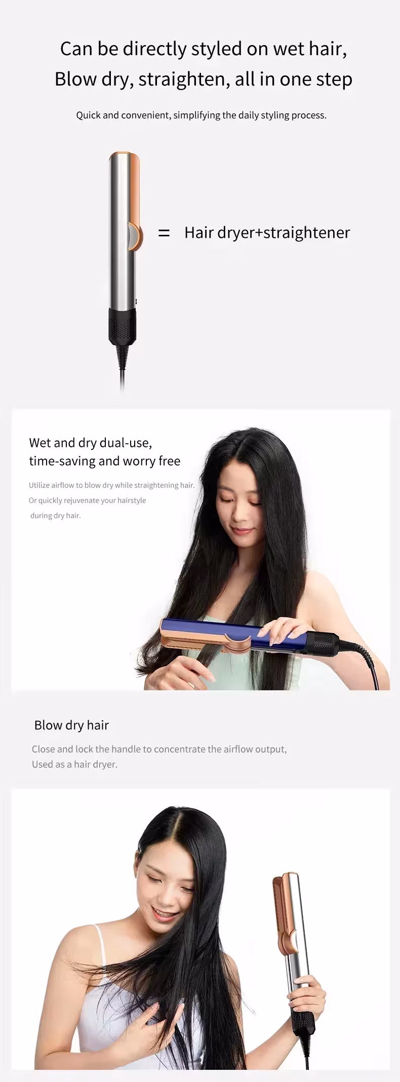 piastra per capelli professionale
