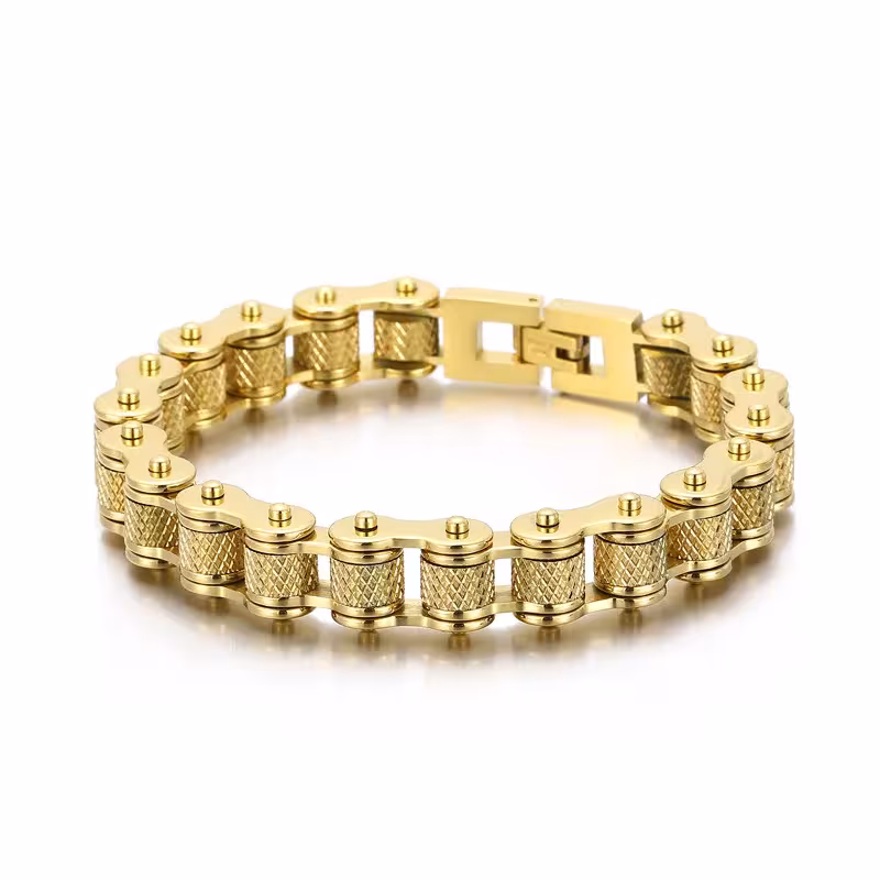 motorcycle chain bracelet