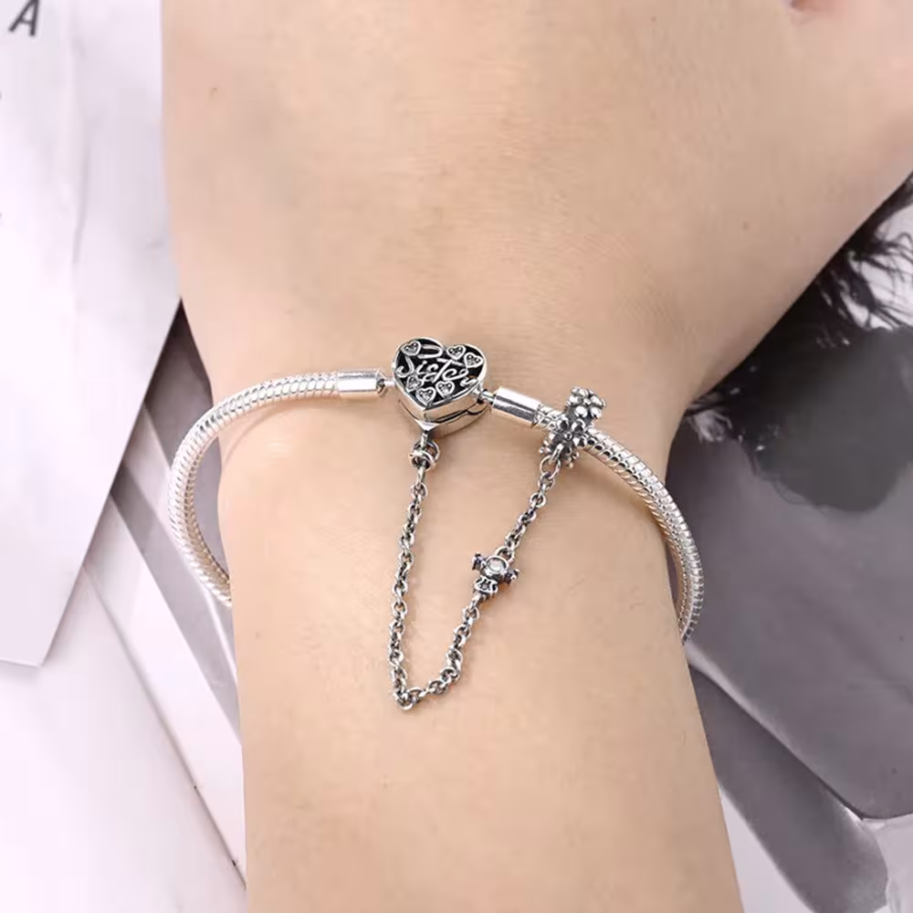 pulsera de plata de ley 925