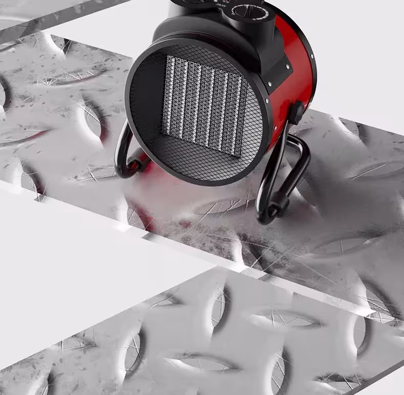 2000W heater with fan