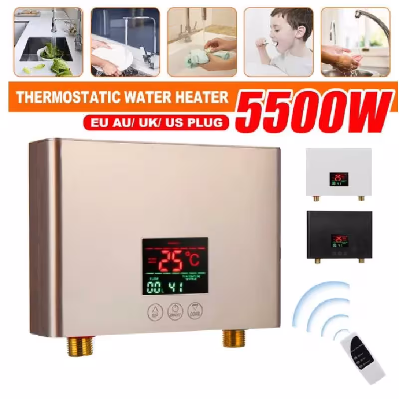 calentador de agua instantáneo