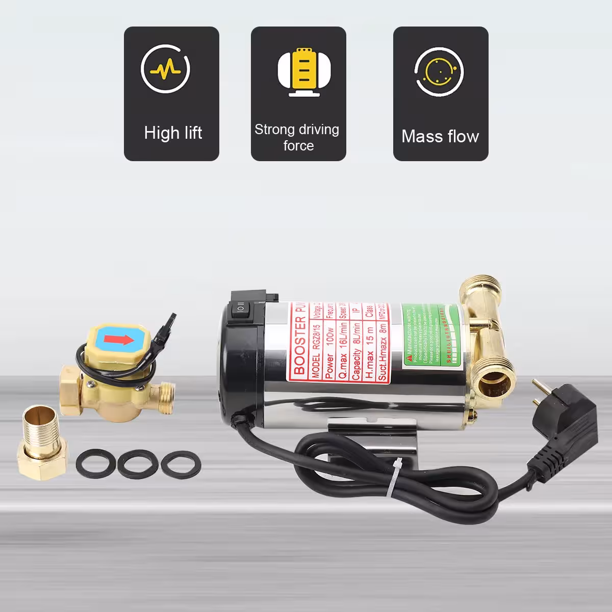 pressure booster pump