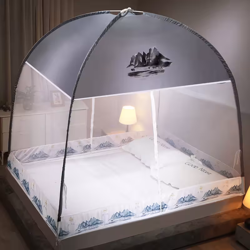 malla para mosquitos para cama doble
