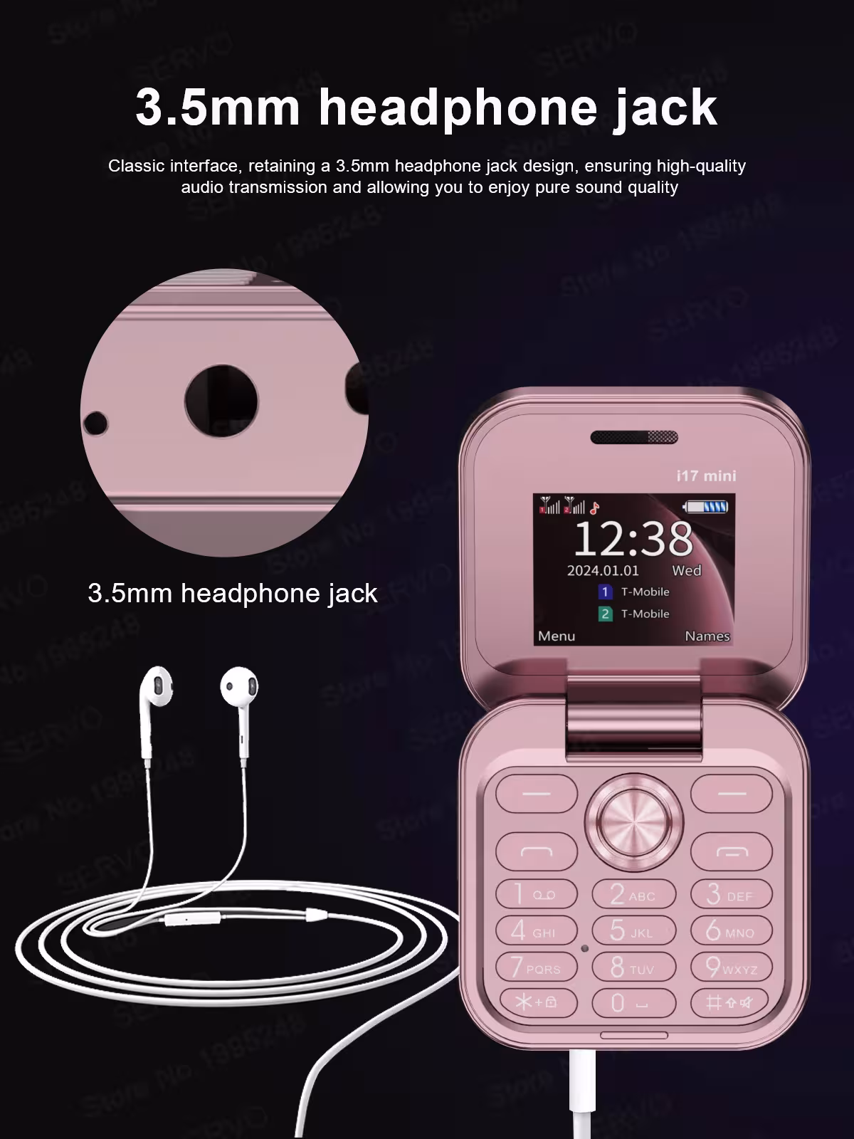 small, flexible mobile phone 2G
