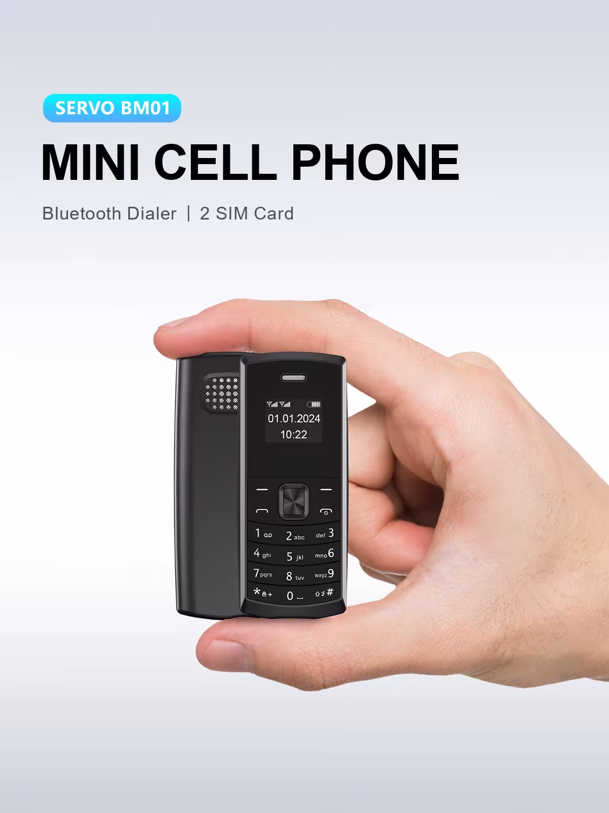 mini mobilusis telefonas