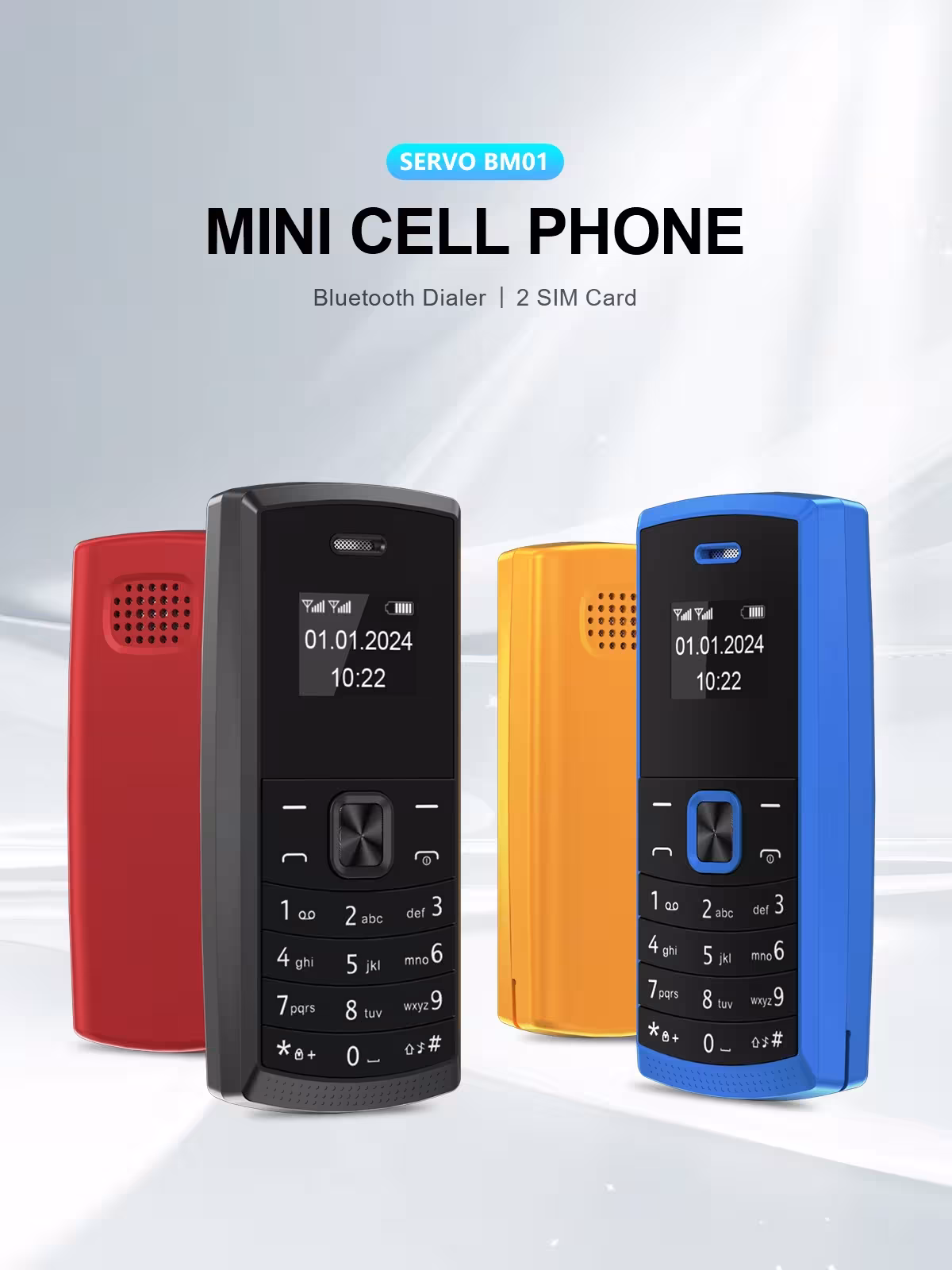 mini mobilusis telefonas