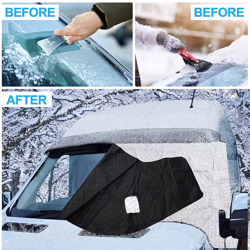 Windscreen heating cover