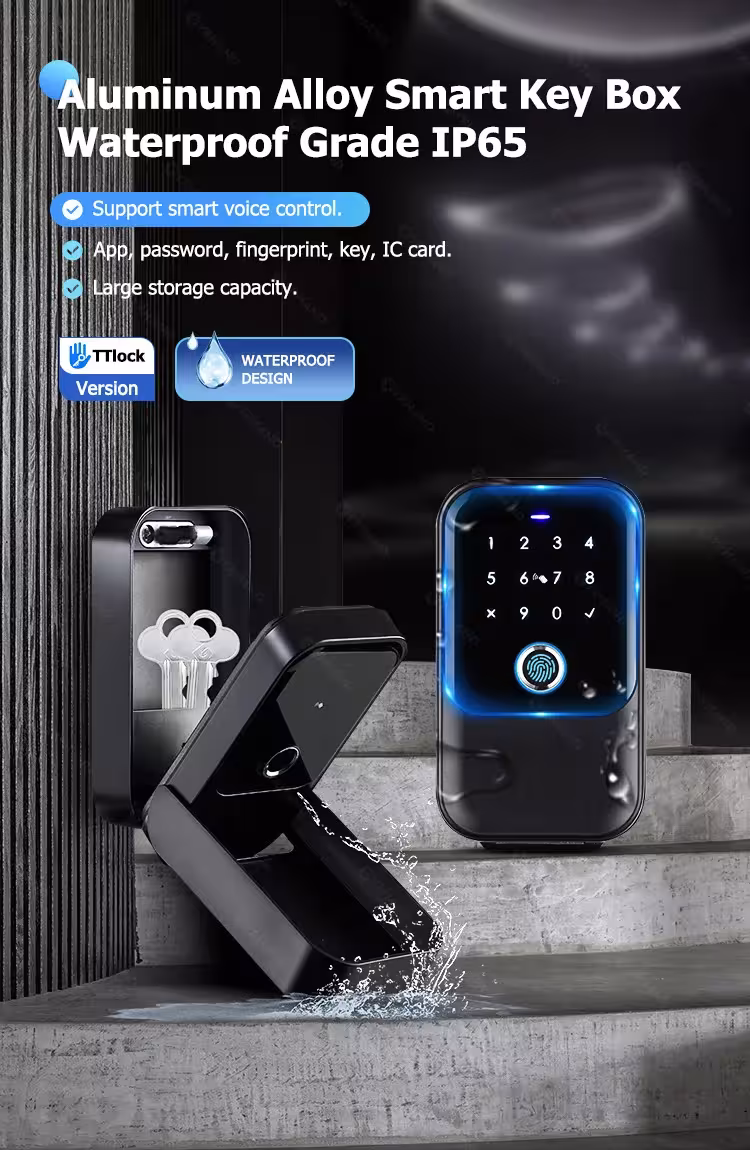 Cerradura electrónica para llaves