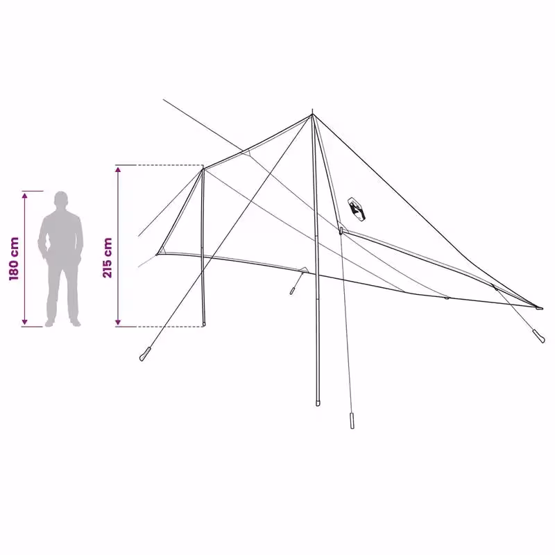 tenda da campeggio per auto