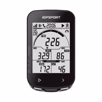 IGPSPORT BSC100S GPS bike computer, wireless speedometer with odometer.