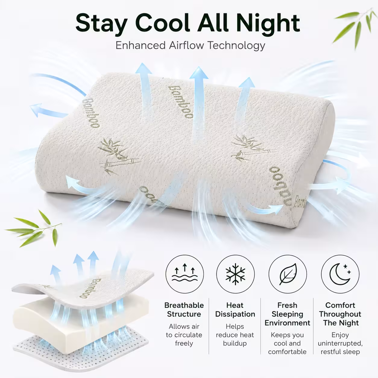 orthopedic neck pillow