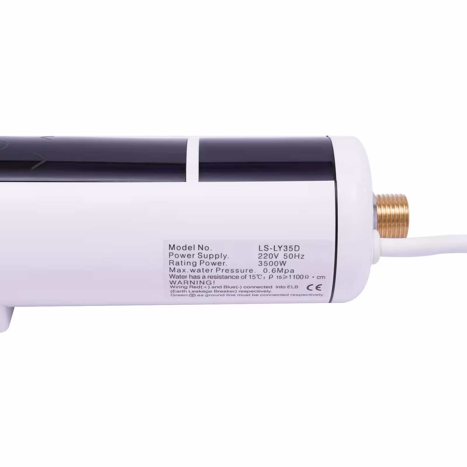 calentador de agua eléctrico instantáneo