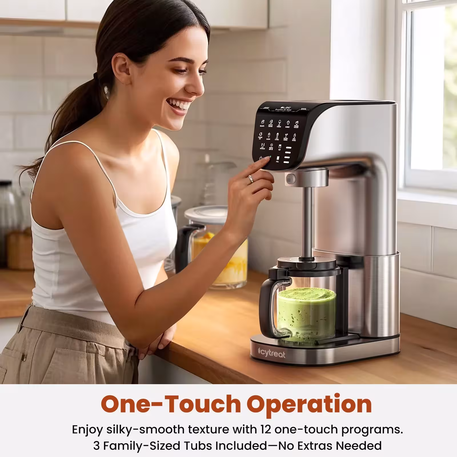 automatic ice cream maker