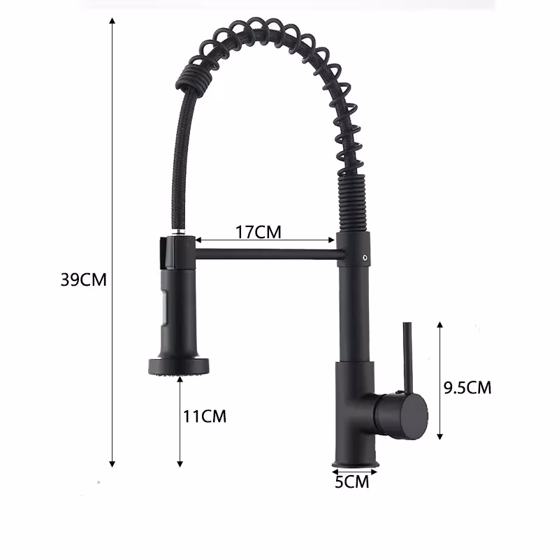 robinet de cuisine extractible
