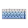 blau, einseitig bedruckt
