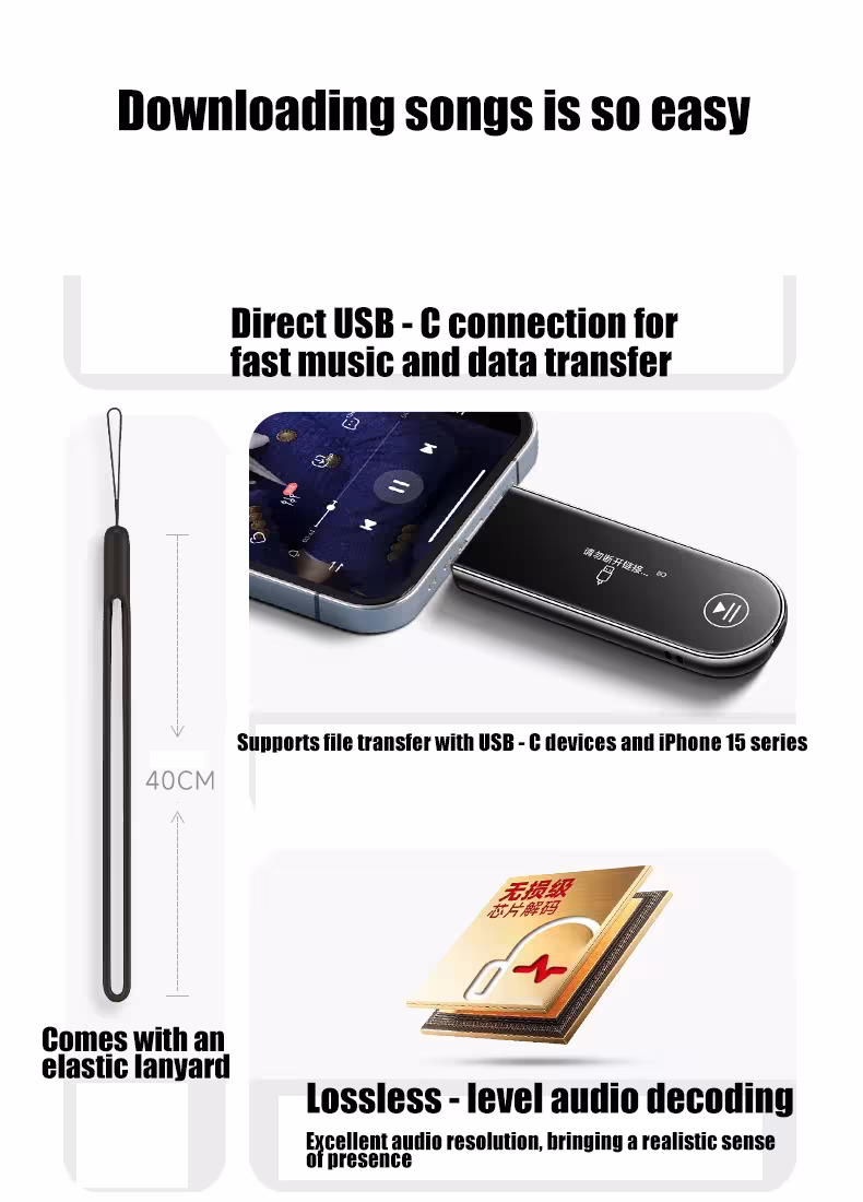Lecteur MP3 HiFi avec DAC ES9018