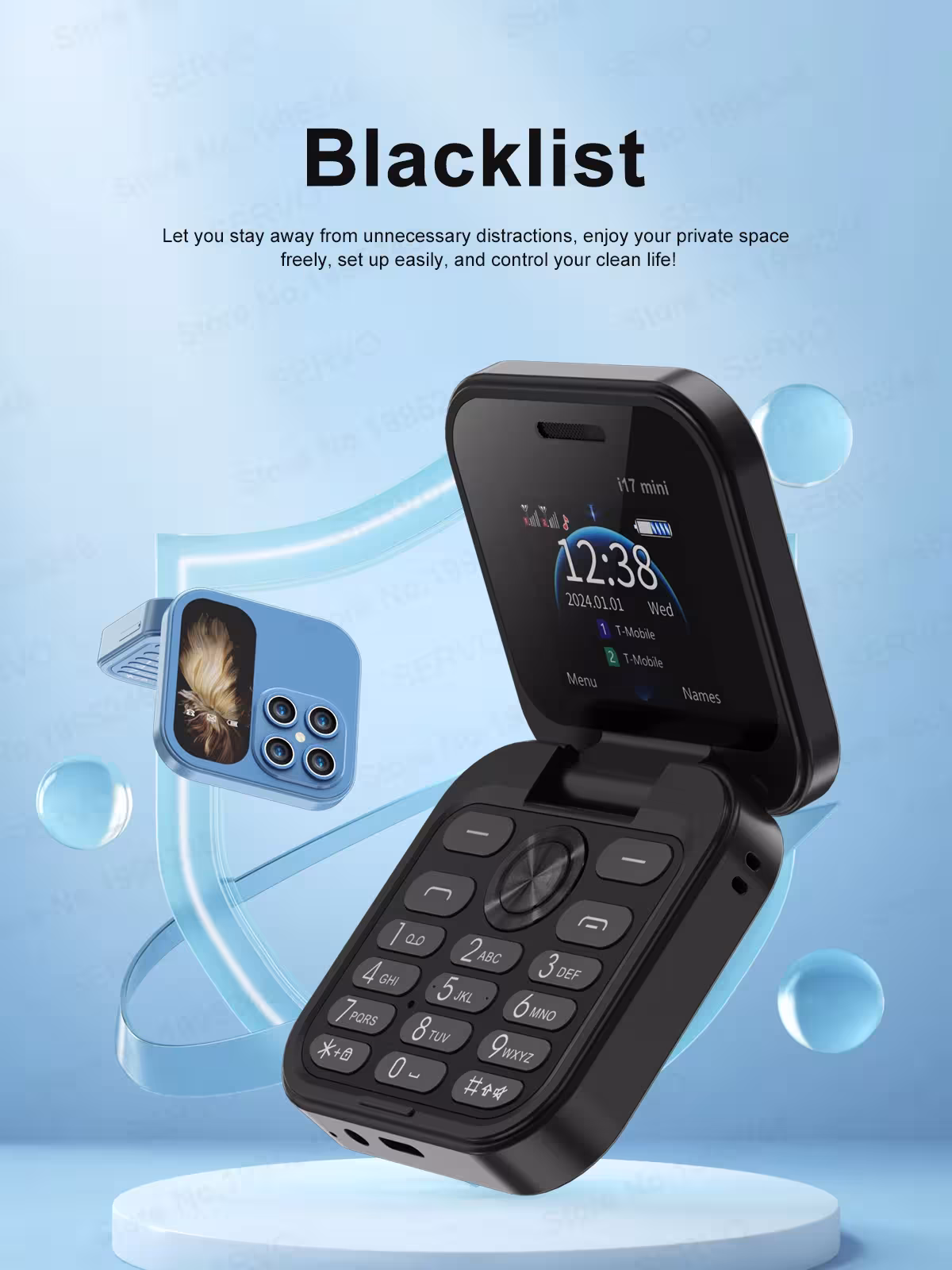 small, flexible mobile phone 2G