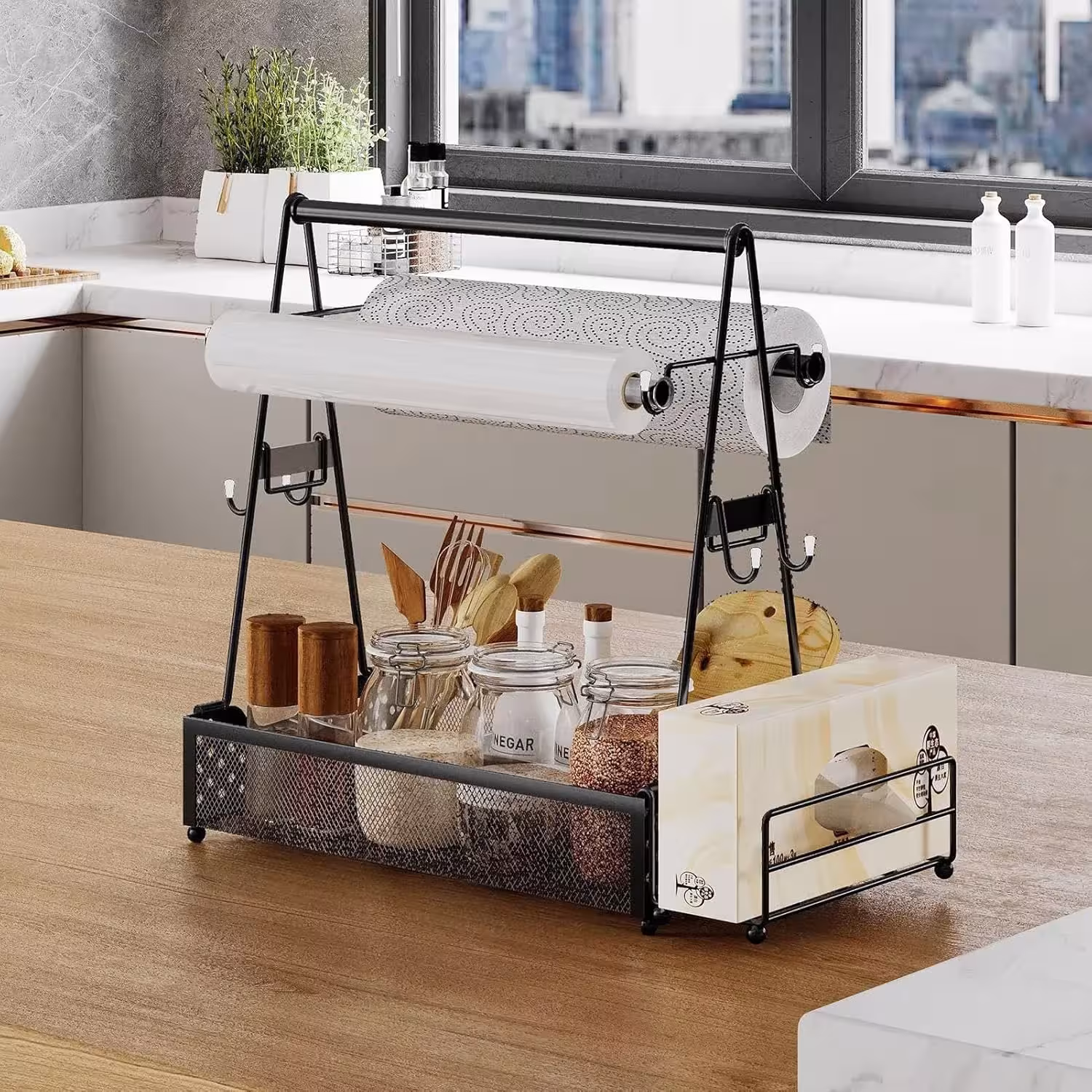 organizador para accesorios de barbacoa