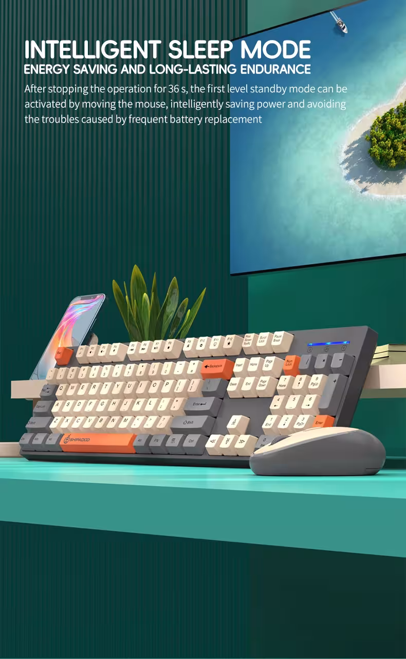 kit de clavier et souris sans fil pour jeux