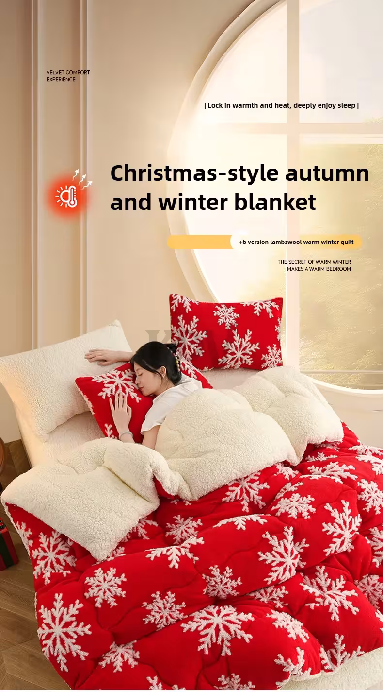 dicker Winter-Decke