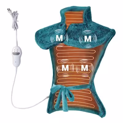 Heating Pad for Neck and Shoulders Back Pain Relief Electric Heating Pads with Auto Shut Off Fast Heating and 4 Heat Settings 1