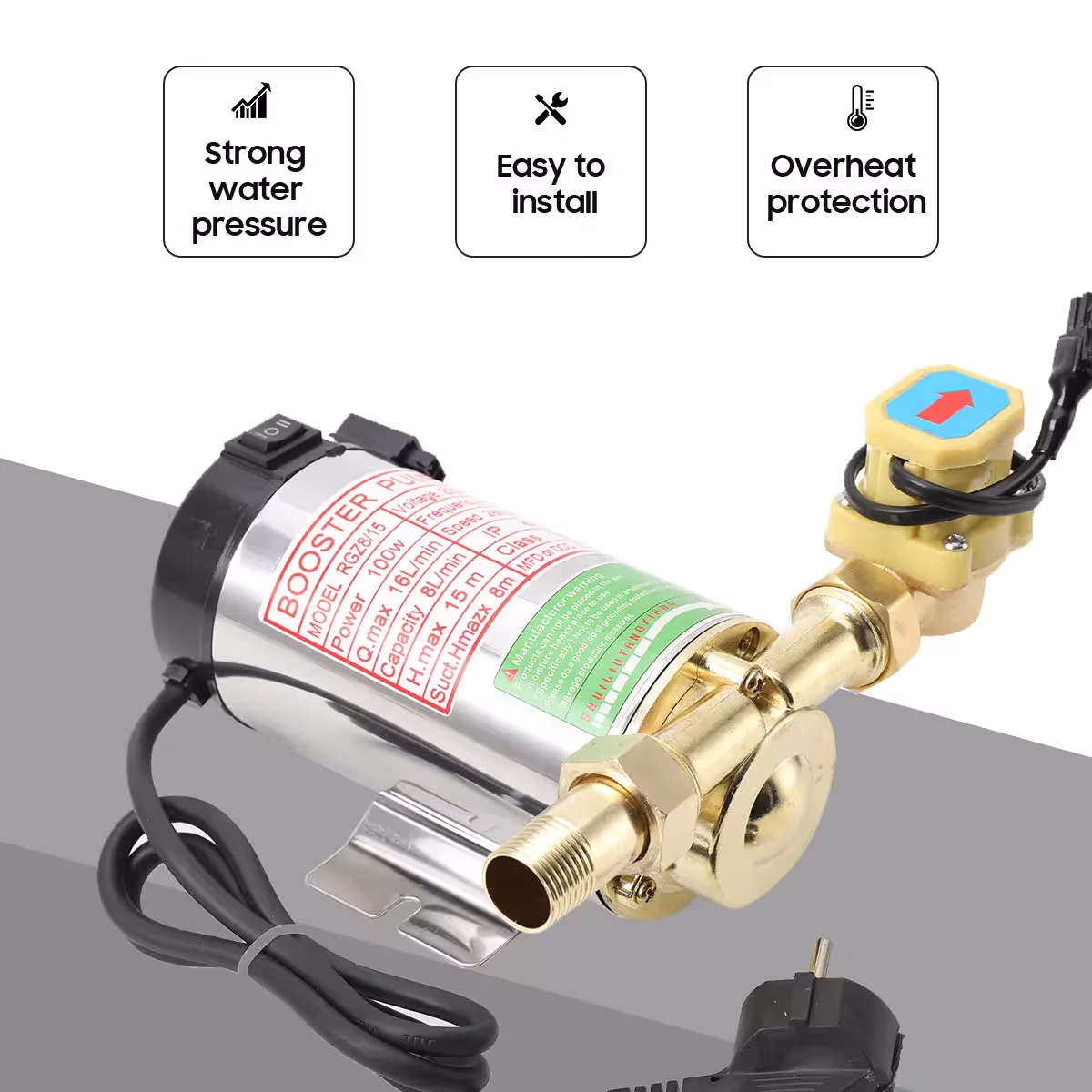 pressure booster pump