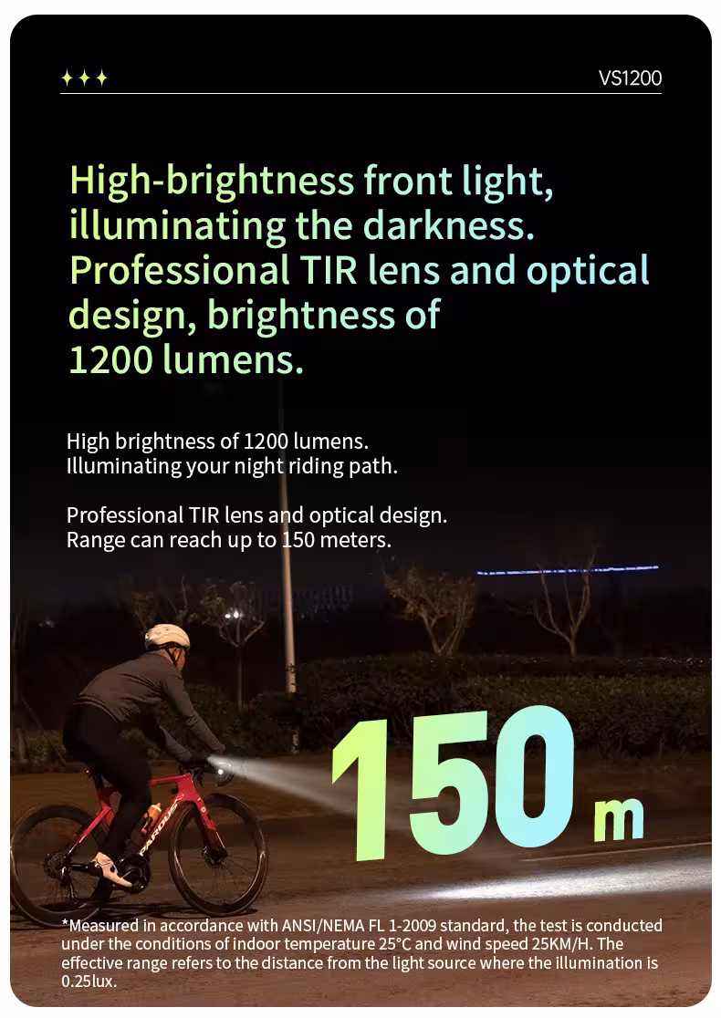 luce per bicicletta