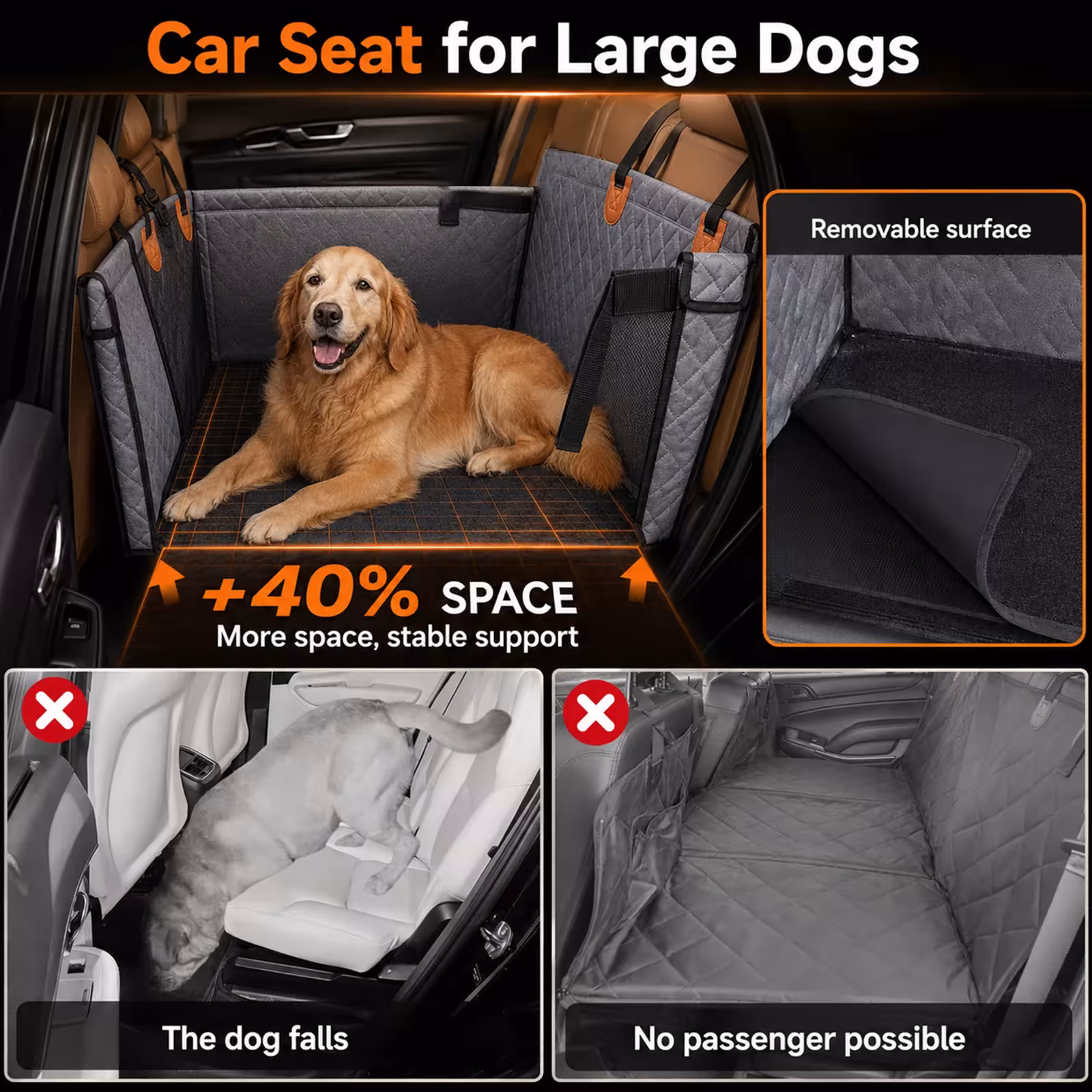 seggiolino per cani da auto