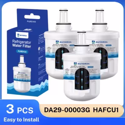 Replacement Refrigerator Water Filter Cartridge Compatible With Samsung DA29-00003G DA29-00003B DA2900003G DA29-00002A HAFCU1 1