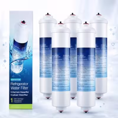 5 Pack Refrigerator Water Filter For for Samsung DA29-10105J Inline High Filtration Easy Install Long Lifespan Purifier Filter 1