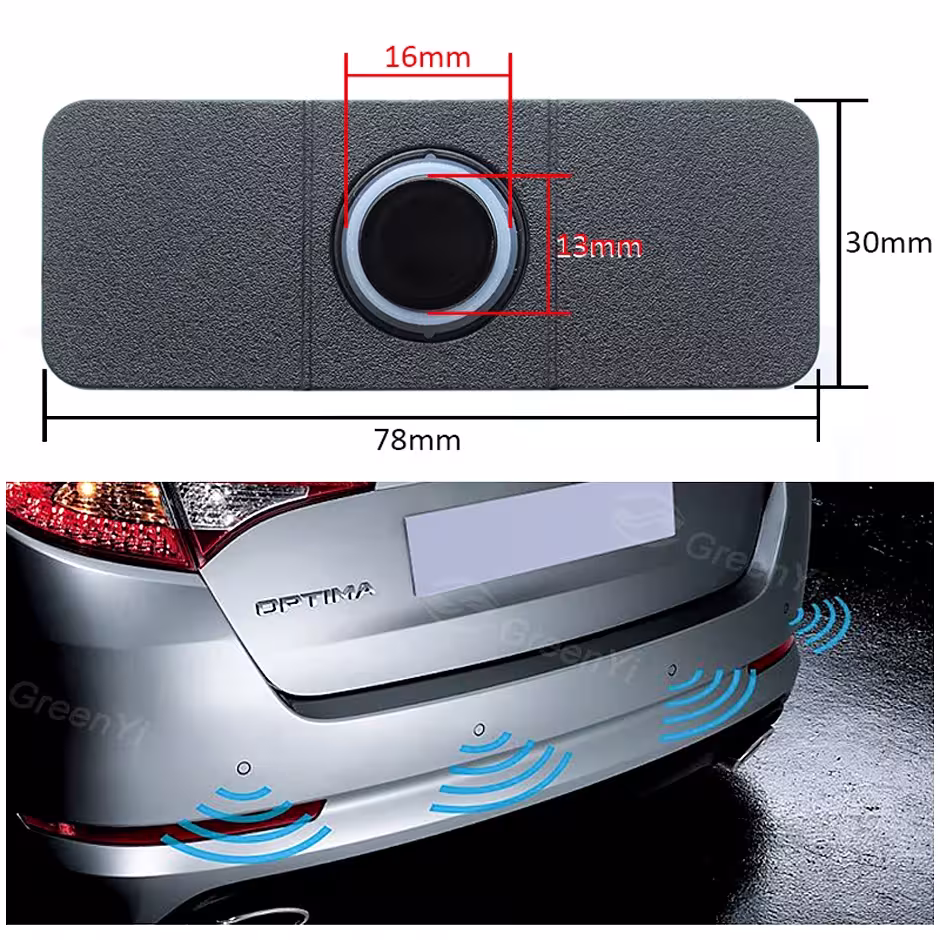 Système de capteurs de stationnement pour voiture