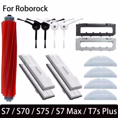 For Roborock S7 S70 S7Max T7S T7S Plus Main Brush Hepa Filter Mop Pad Spare Parts Vacuum Cleaner Accessories 1