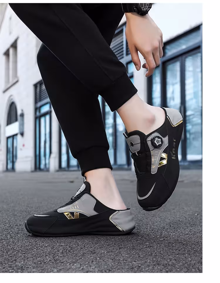 Męskie sandały typu slip-on