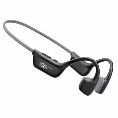 DOOGEE BoneBeat Run Digital Bone Conduction Headphones Open-Ear Wireless Sport Earphone for Running, Cycling LED Digital Display 1