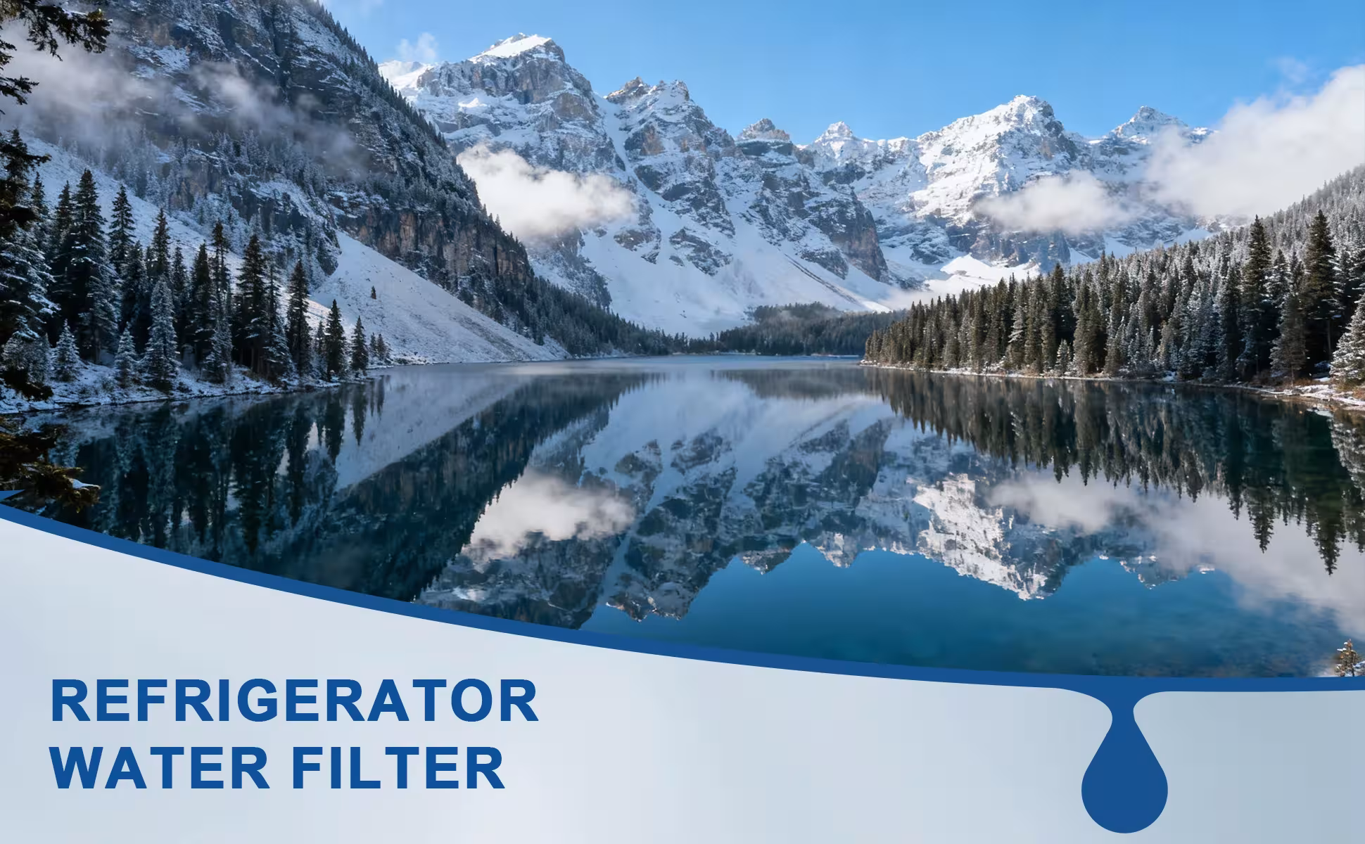 filtro per l'acqua del frigorifero