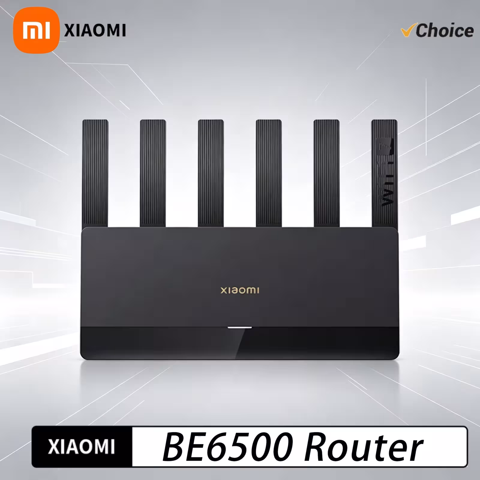 Xiaomi BE6500 Wi-Fi 7 router 6500Mbps with 2.5G port and Mesh function
