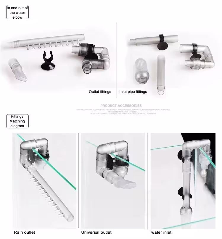 Filtre externe pour aquarium
