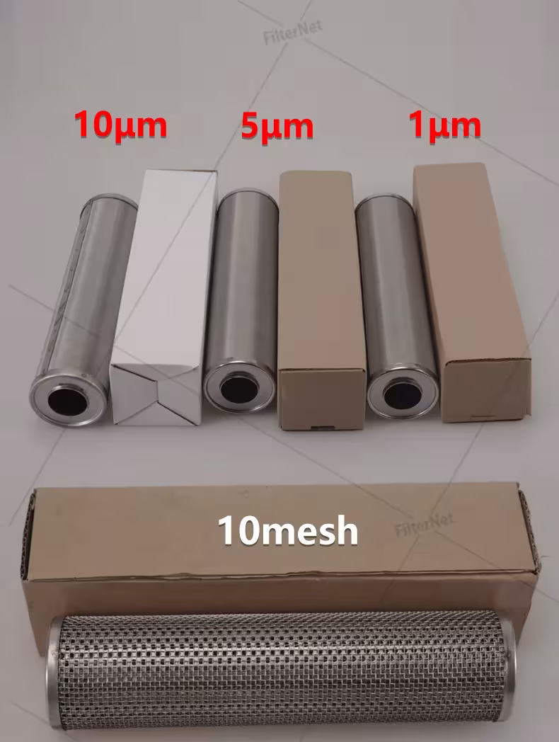 element filtru ze stali nierdzewnej