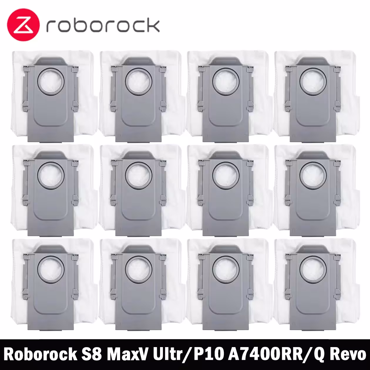 Sacs pour aspirateurs robots Roborock S8 MaxV Ultra, Q Revo, Saros 10