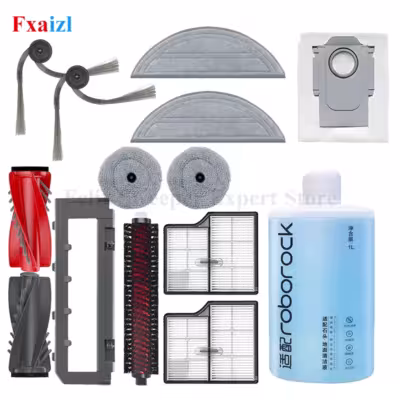 Accessories For Roborock Saros 10 / S9 MaxV Ultra / S90ver / G30 / A1460RR Vacuum Cleaner Parts Main Side Brush Filter Mop Bag 1