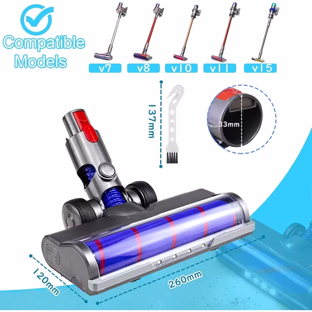 Vacuum cleaner brush head.