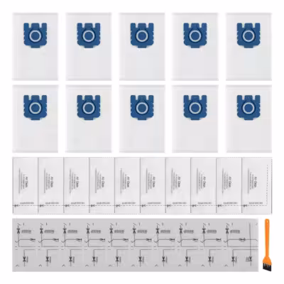 1/10Pcs AirClean For Miele Type GN Efficiency Dust Bag For Miele S2, S5, S8, Classic C1, Complete C2 and Complete C3 Series 1