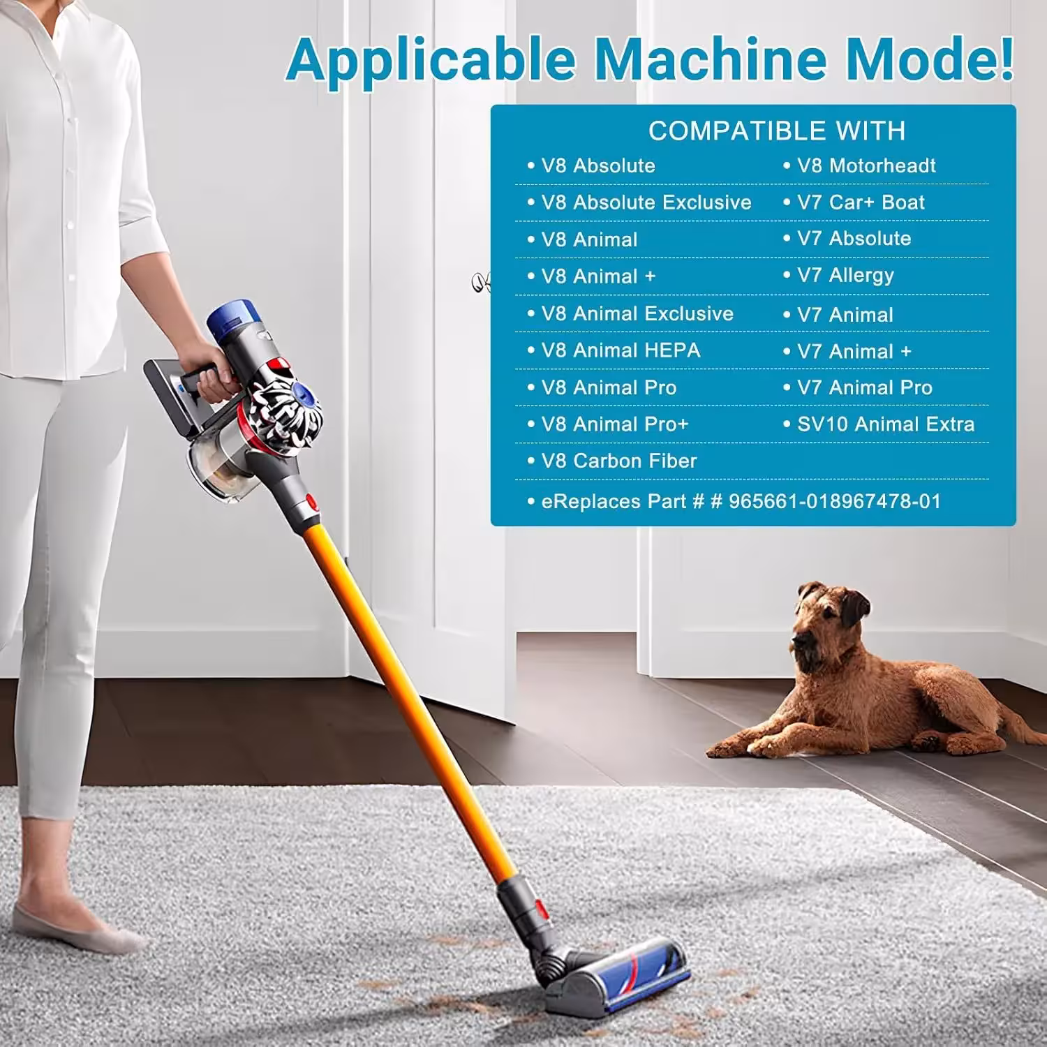 HEPA filtras Dyson V7 V8