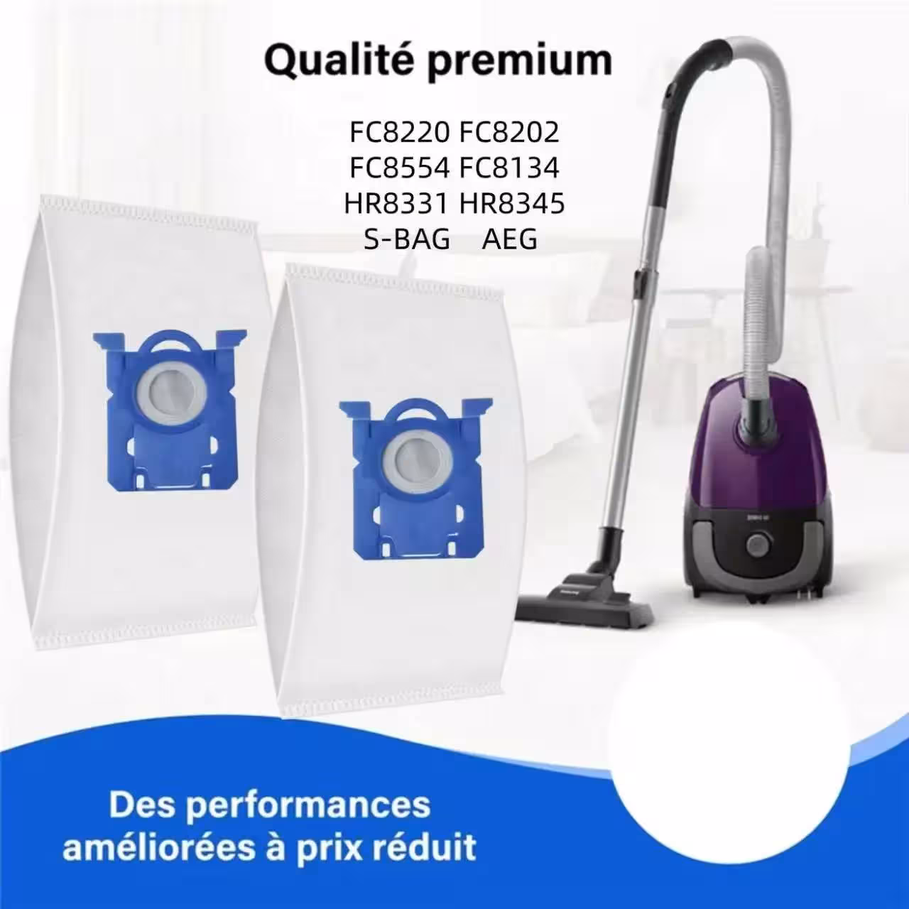 sacchetto per aspirapolvere S-BAG
