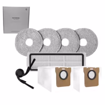Original Xiomi Mi Robot Vacuum 5 / OV31GL Accessories Kit For 5 Pro/D109GL Side Brush HEPA Filter Mop Cloth Dust Bag Spare Parts 2