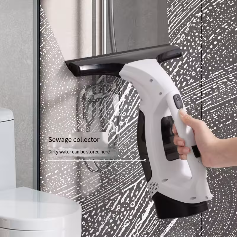 Limpiaparabrisas eléctrico inalámbrico, recargable, automático, portátil, blanco