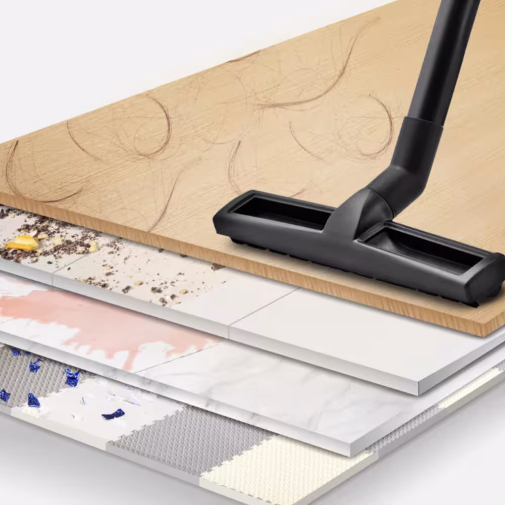 brosse pour aspirateur pour sols durs