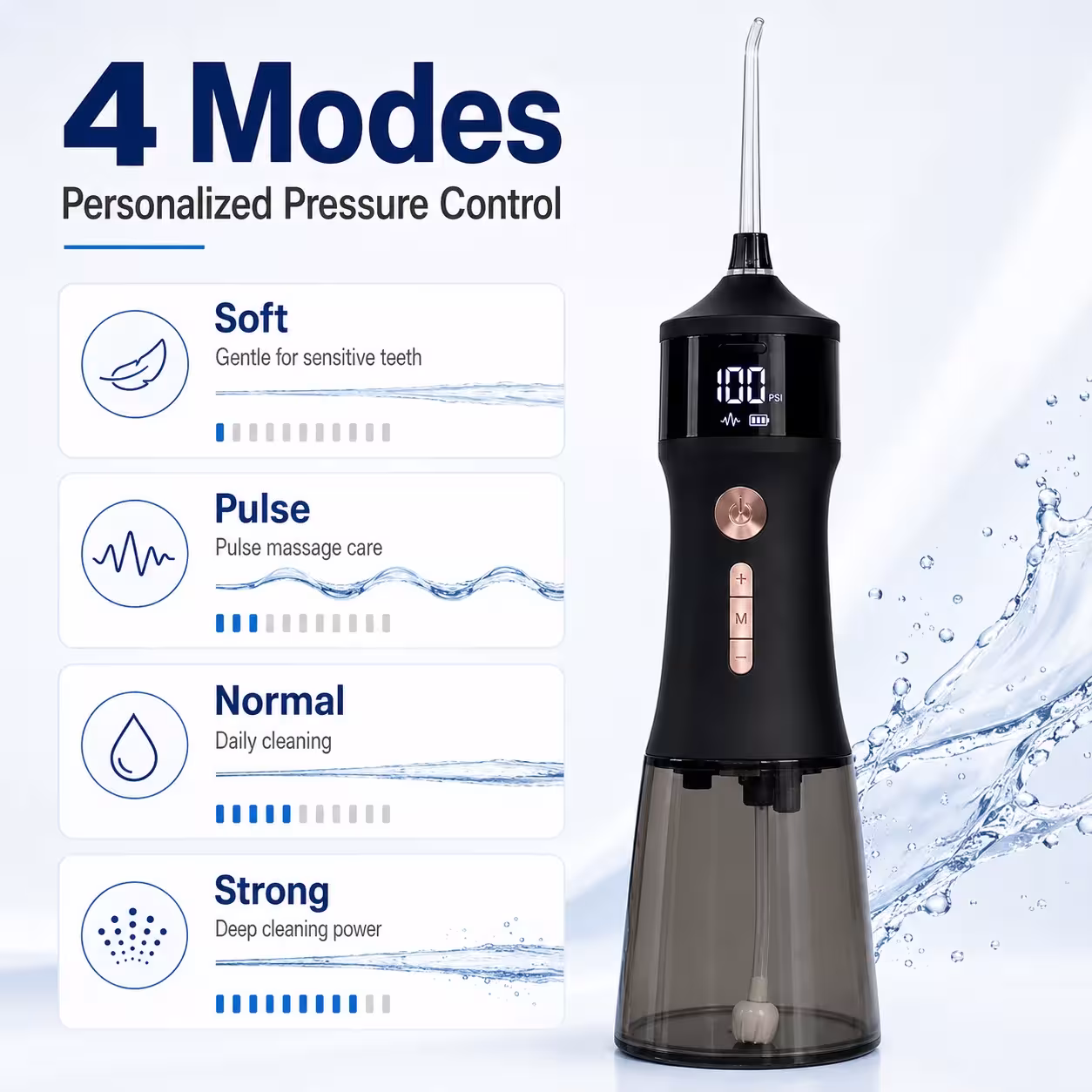 UVC dental irrigator