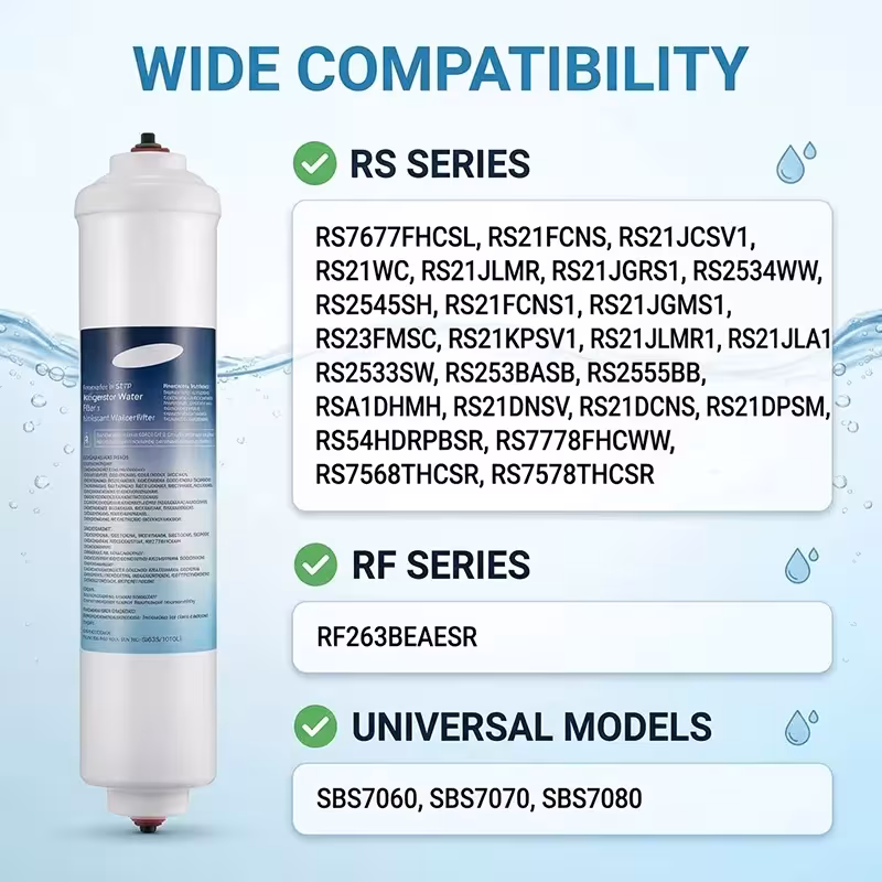 filtro dell'acqua per frigorifero