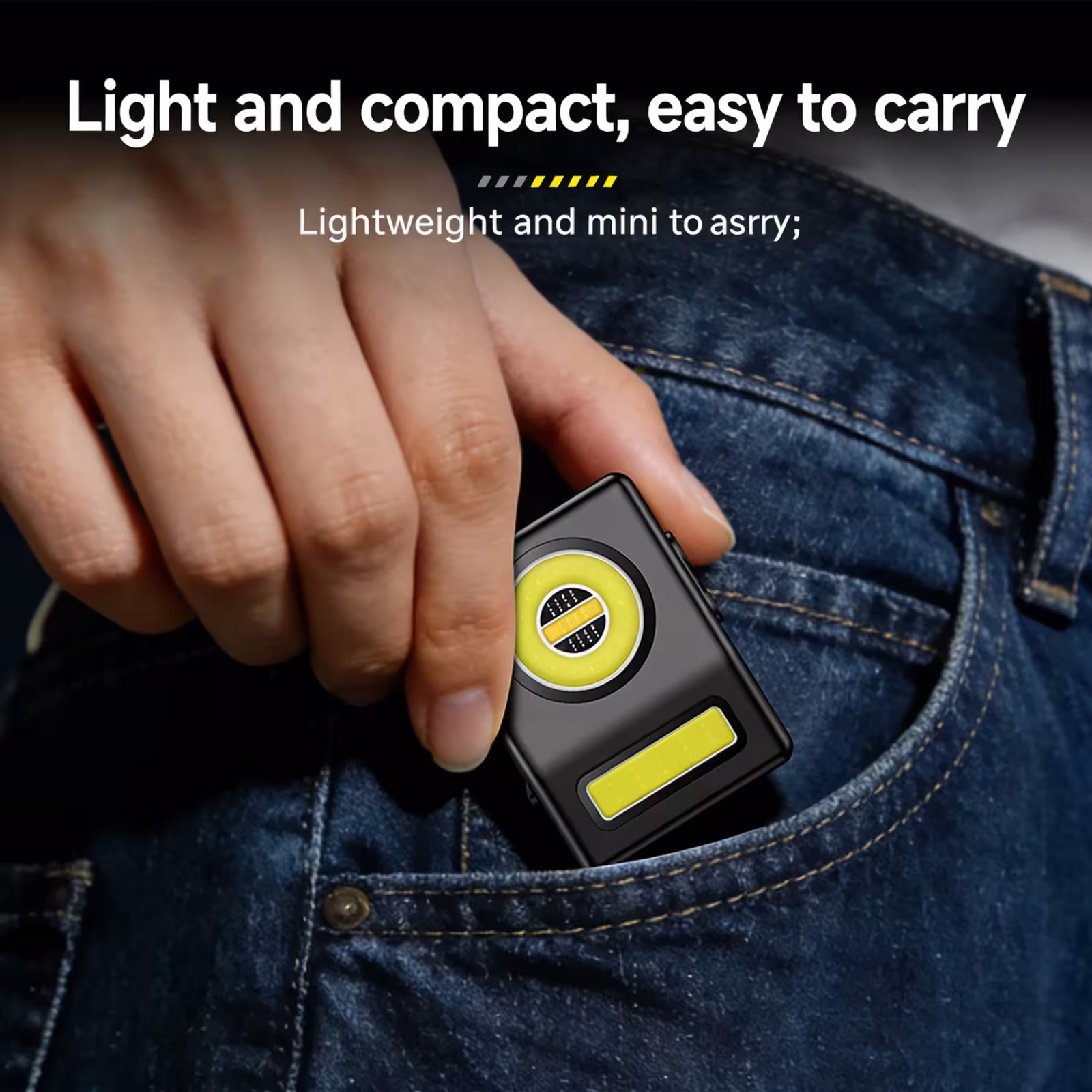 Philips SFL 5551 galvos žibintuvėlis su dviem šviesos šaltiniais ir magnetu